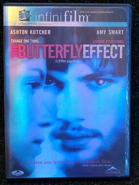 THE BUTTERFLY EFFECT Infini Film DVD Ashton Kutcher Amy Smart 2004